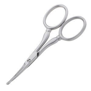 NWT Tweezerman G.E.A.R. Facial Hair Scissors, Stainless Steel